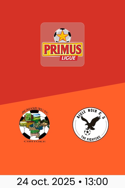 Bumamuru FC - Aigle Noir CS | Primus Ligue Burundi 2025/26