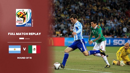 Argentina x México | Oitavas de final | Copa do Mundo da FIFA África do Sul 2010™ | Jogo completo