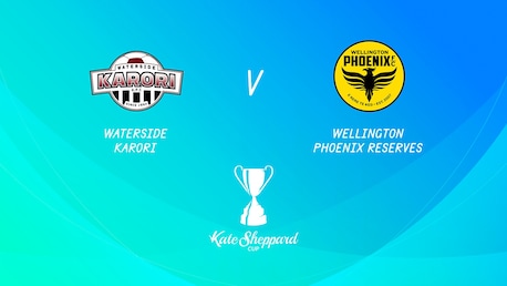Waterside Karori vs Wellington Phoenix Reserves | Cuartos de final | Kate Sheppard Cup | Partido completo