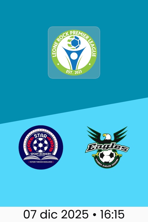 Star Sports Academy vs Kamboi Eagles FC | Leone Rock Premier League 2025-26