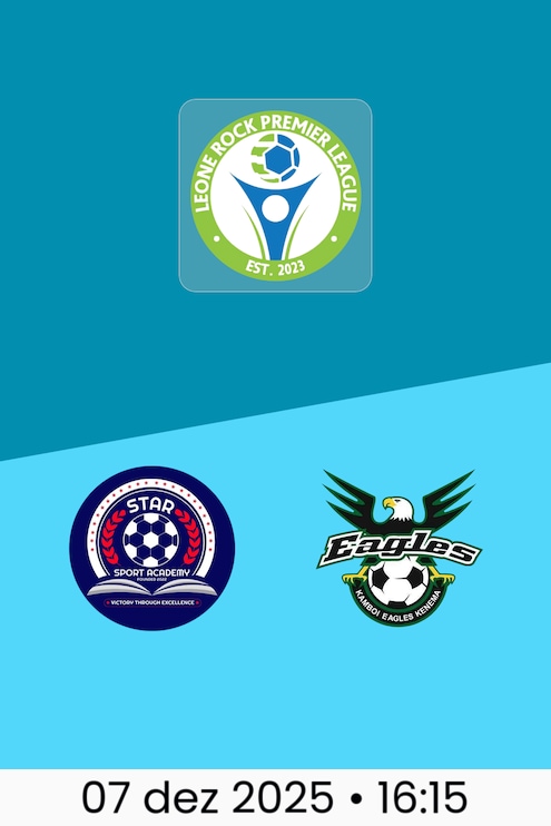 Star Sports Academy x Kamboi Eagles FC | Leone Rock Premier League 2025-26