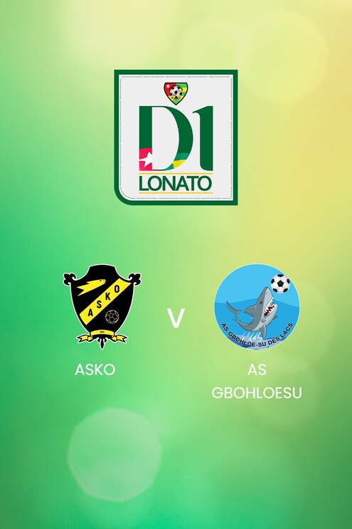 ASKO - AS Gbohloesu | Championnat de Première Division D1 2024/25 | Spiel in voller Länge