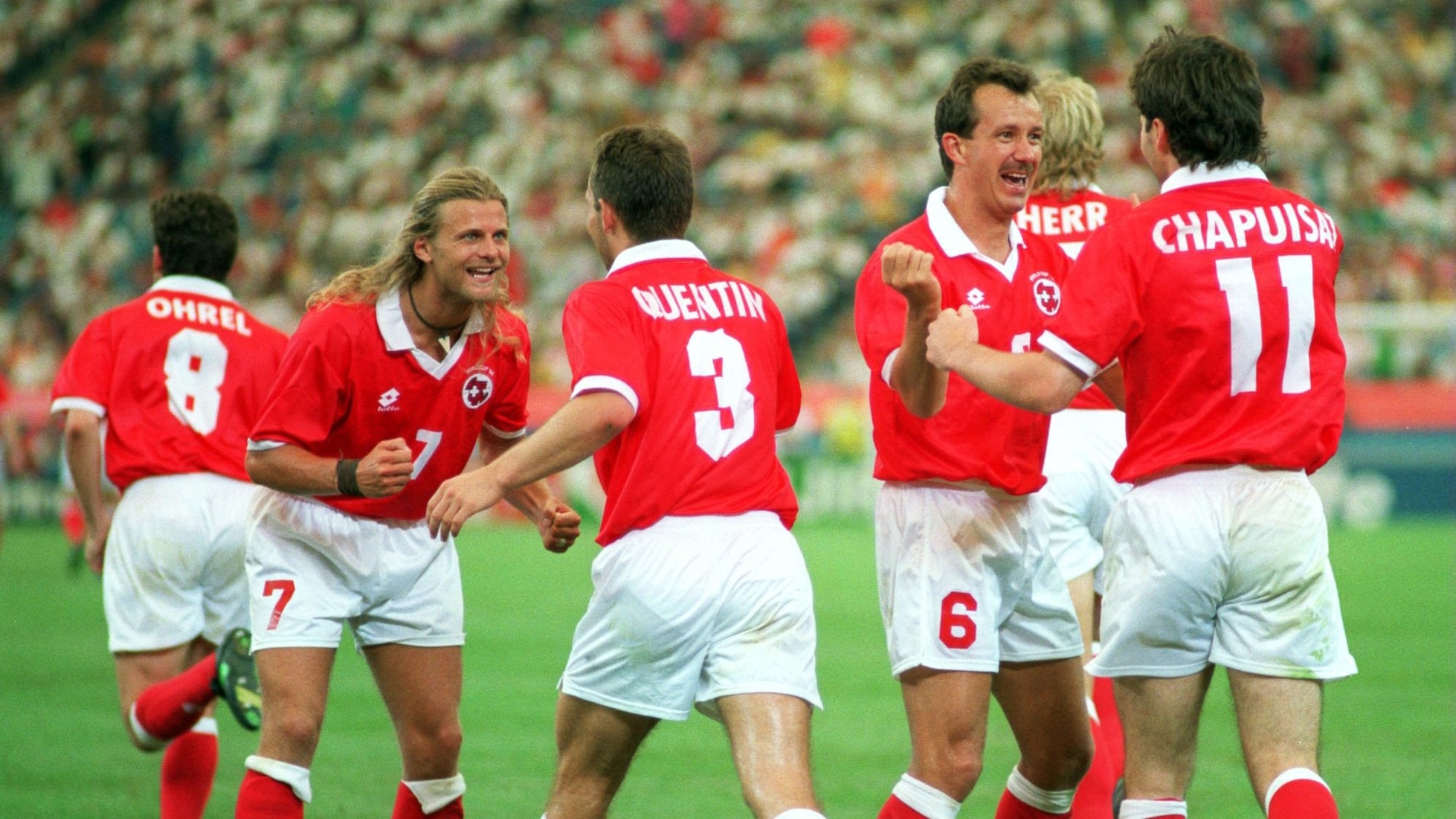 Le but de Stéphane Chapuisat 52' | Roumanie - Suisse | Coupe du Monde de la FIFA, États-Unis 1994™