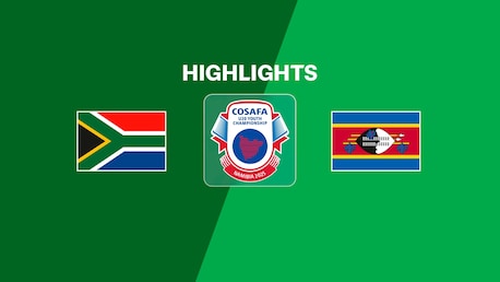 South Africa v Eswatini | Group Stage | COSAFA U-20 Youth Championship 2025 | Highlights