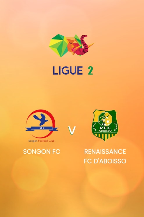 Songon FC - Renaissance FC d'Aboisso | Côte d'Ivoire Ligue 2 2024/25 | Spiel in voller Länge