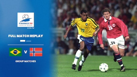 Brasil x Noruega | Grupo A | Copa do Mundo da FIFA França 1998™ | Jogo completo