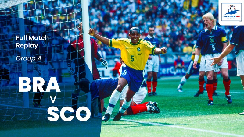 Brazil v Scotland, Group A, 1998 FIFA World Cup France™, Full Match  Replay