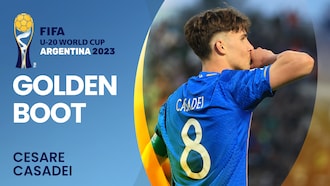 Cesare Casadei | Bota de Oro | Copa Mundial Sub-20 de la FIFA Argentina 2023™