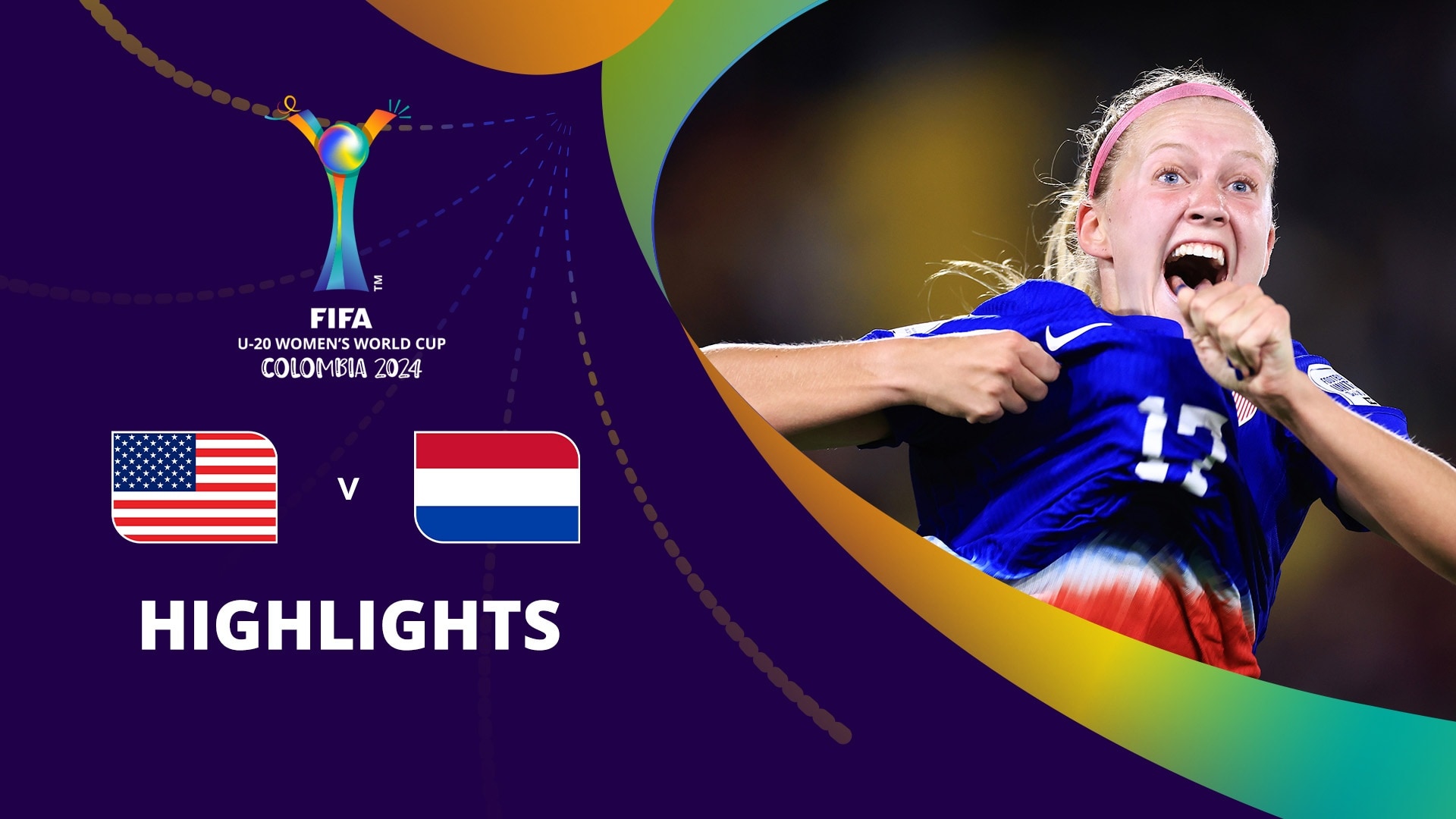 USA - Niederlande | Spiel um Platz drei | FIFA U-20-Frauen-Weltmeisterschaft Kolumbien 2024™ | Highlights