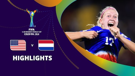 EEUU vs Países Bajos | Partido por el tercer puesto | Copa Mundial Femenina Sub-20 de la FIFA Colombia 2024™ | Highlights
