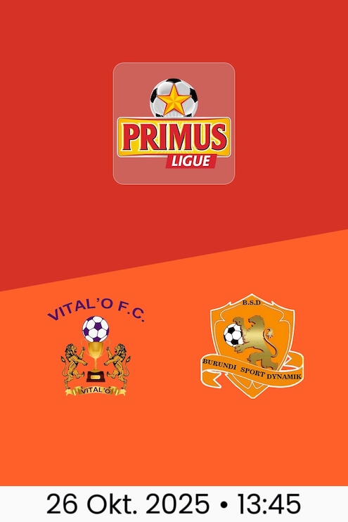 Vital'O FC - BS Dynamik | Primus Ligue Burundi 2025/26