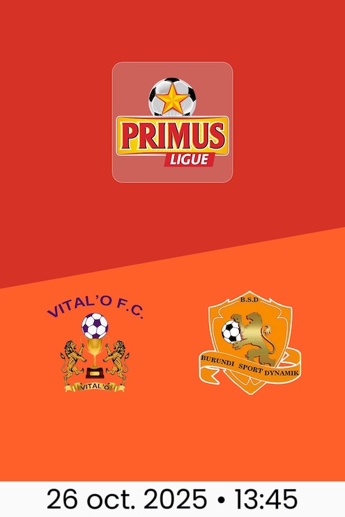 Vital'O FC - BS Dynamik | Primus Ligue Burundi 2025/26