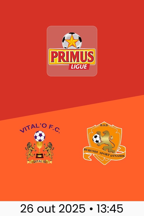 Vital'O FC x BS Dynamik | Primus Ligue Burundi 2025/26