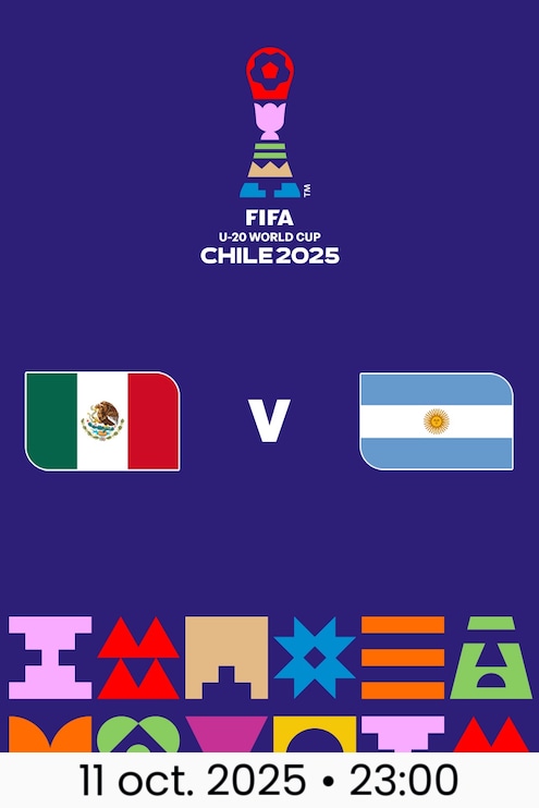 Mexique - Argentine | Quarts de finale | Coupe du Monde U-20 de la FIFA, Chili 2025™