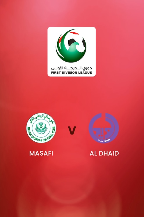 Masafi - Al Dhaid | First Division League | Match complet