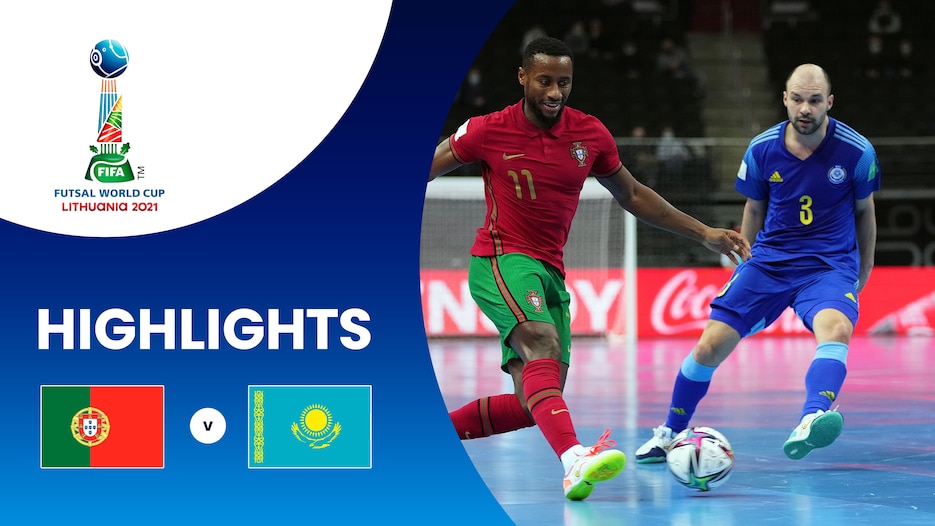 Portugal v Kazakhstan | Semi-finals | FIFA Futsal World Cup Lithuania 2021™ | Highlights