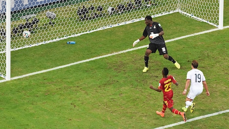 Gol de Mario Goetze 50' | Alemania vs Ghana | Copa Mundial de la FIFA Brasil 2014™