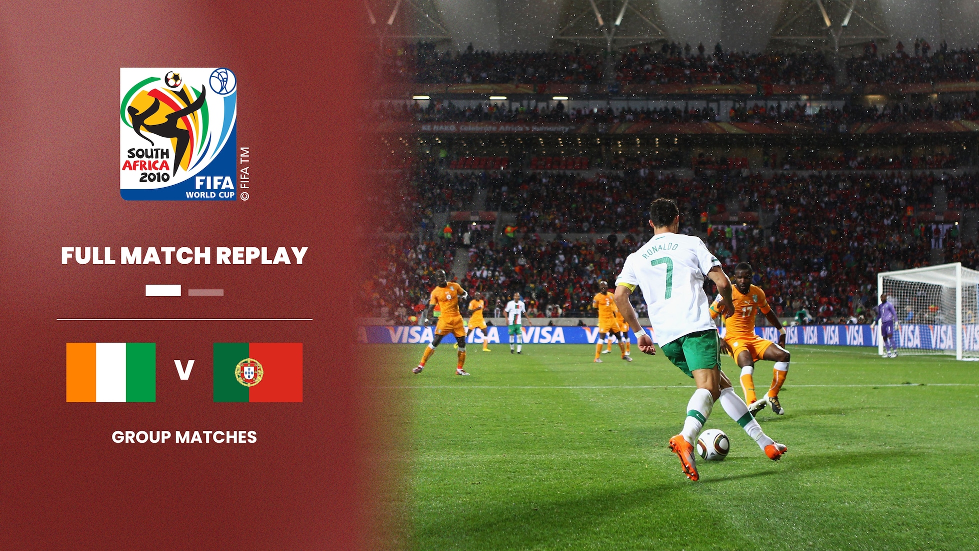 Côte d'Ivoire v Portugal | Group G | 2010 FIFA World Cup South Africa™ | Full Match Replay