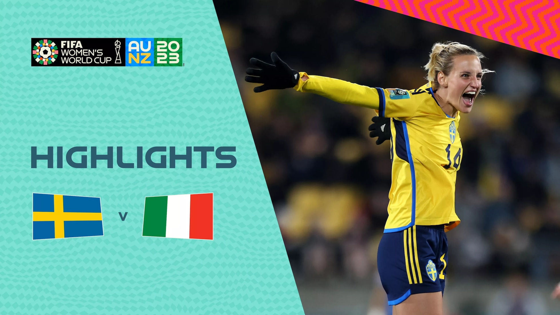 Schweden - Italien | Gruppe G | FIFA Frauen-Weltmeisterschaft Australien & Neuseeland 2023™ | Highlights