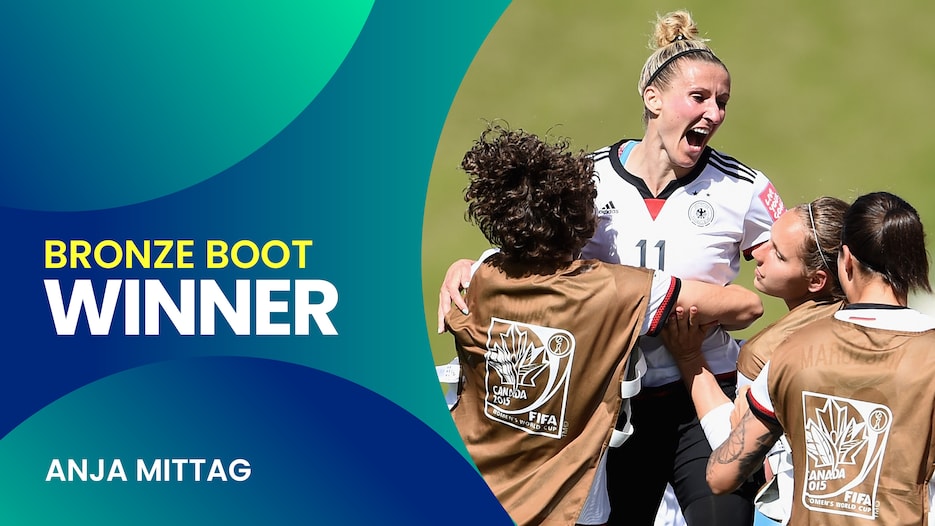 Anja Mittag | Bronzener Schuh | FIFA Frauen-Weltmeisterschaft Kanada 2015™