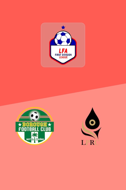 Borough FC x LPRC Oilers | LFA First Division League 2025/26 | Jogo completo