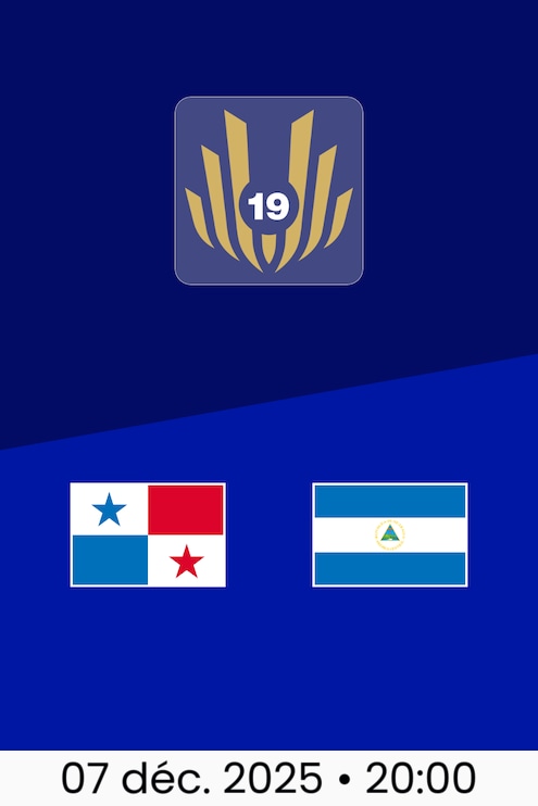 Panamá - Nicaragua | Tournoi UNCAF FIFA Forward U-19 2025
