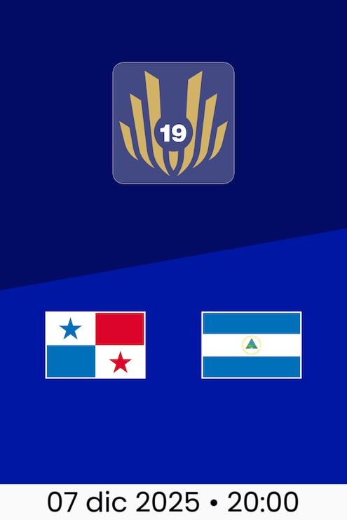 Panama - Nicaragua | Torneo Under-19 UNCAF FIFA Forward 2025