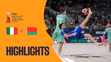 Italie - Bélarus | Demi-finales | Coupe du Monde de Beach Soccer de la FIFA, Émirats Arabes Unis 2024 Dubaï™ | Résumé vidéo