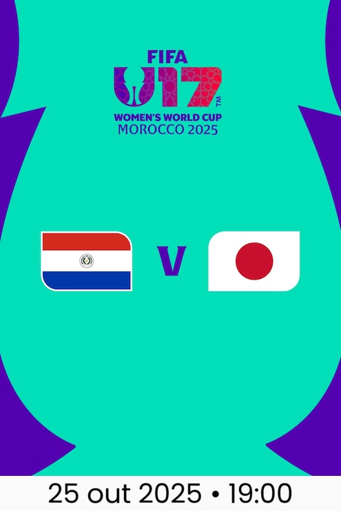Paraguai x Japão | Grupo F | Copa do Mundo Feminina Sub-17 da FIFA Marrocos 2025™