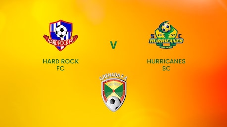 Hard Rock Sports Club - Hurricanes Sports Club | Premier League | Grenada | Match completo