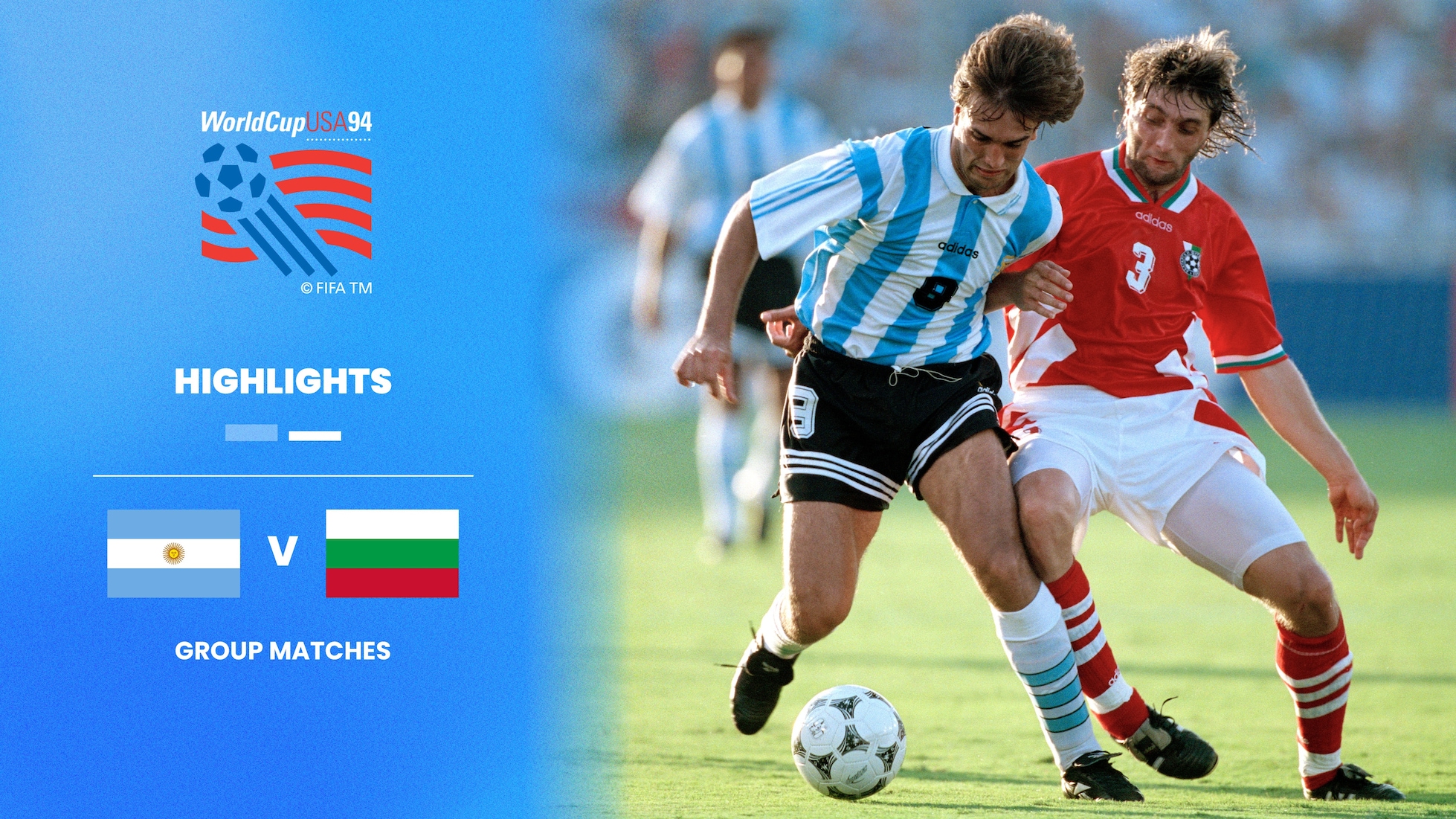 Argentina v Bulgaria | Group D | 1994 FIFA World Cup USA™ | Highlights