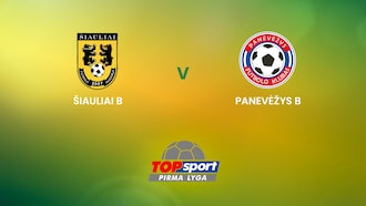 FA Šiauliai B v FK Panevėžys B | TOPsport Pirma lyga | Full Match Replay