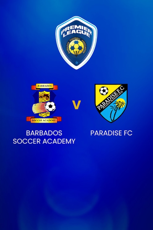 Barbados Soccer Academy - Paradise FC | BFA Premier League | Match completo