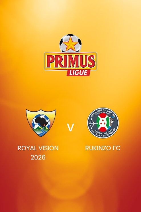 Royal Vision 2026 vs Rukinzo FC | Primus League Burundi 2024/25 | Partido completo
