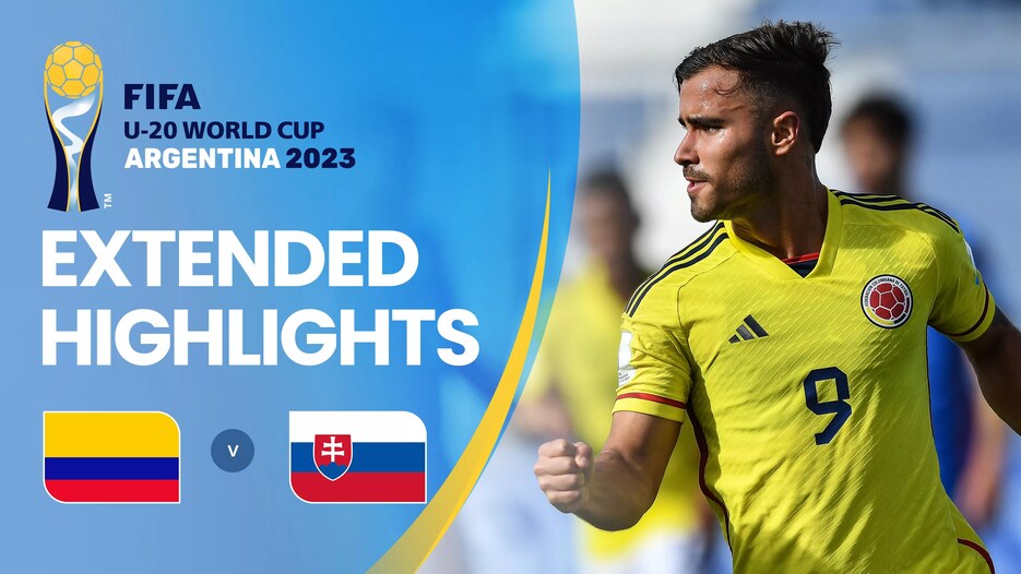 Colombia vs Eslovaquia | Octavos de final | Copa Mundial Sub-20 de la FIFA Argentina 2023™ | Highlights Extendidos
