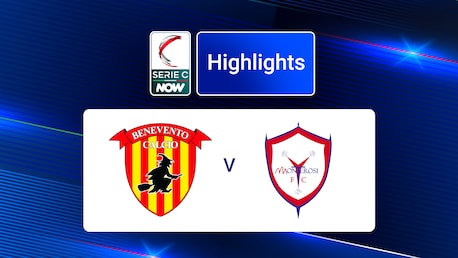 Benevento - Monterosi Tuscia | Gruppe C | Serie C NOW | Highlights