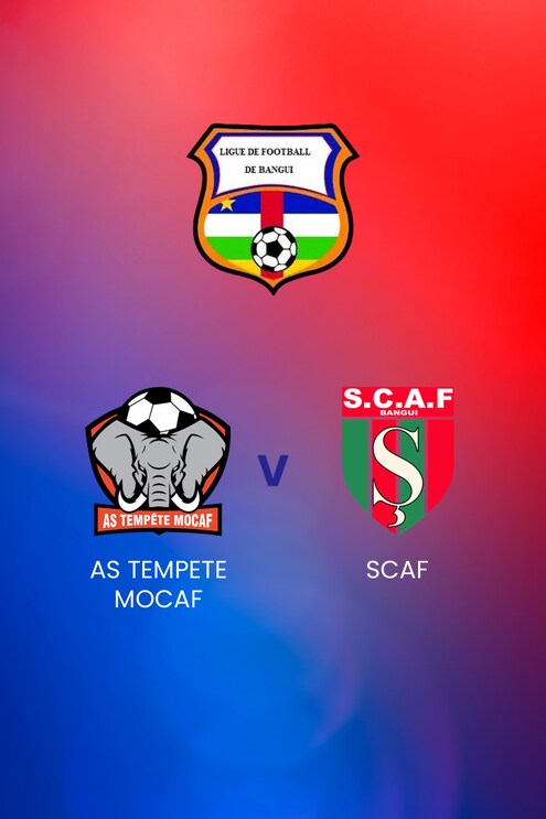 AS Tempete Mocaf x SCAF | Ligue de Bangui | Central African Republic | Jogo completo