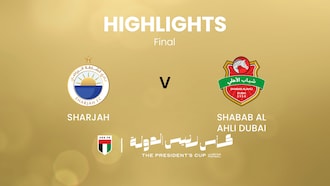 Sharjah FC v Shabab Al Ahli Dubai
