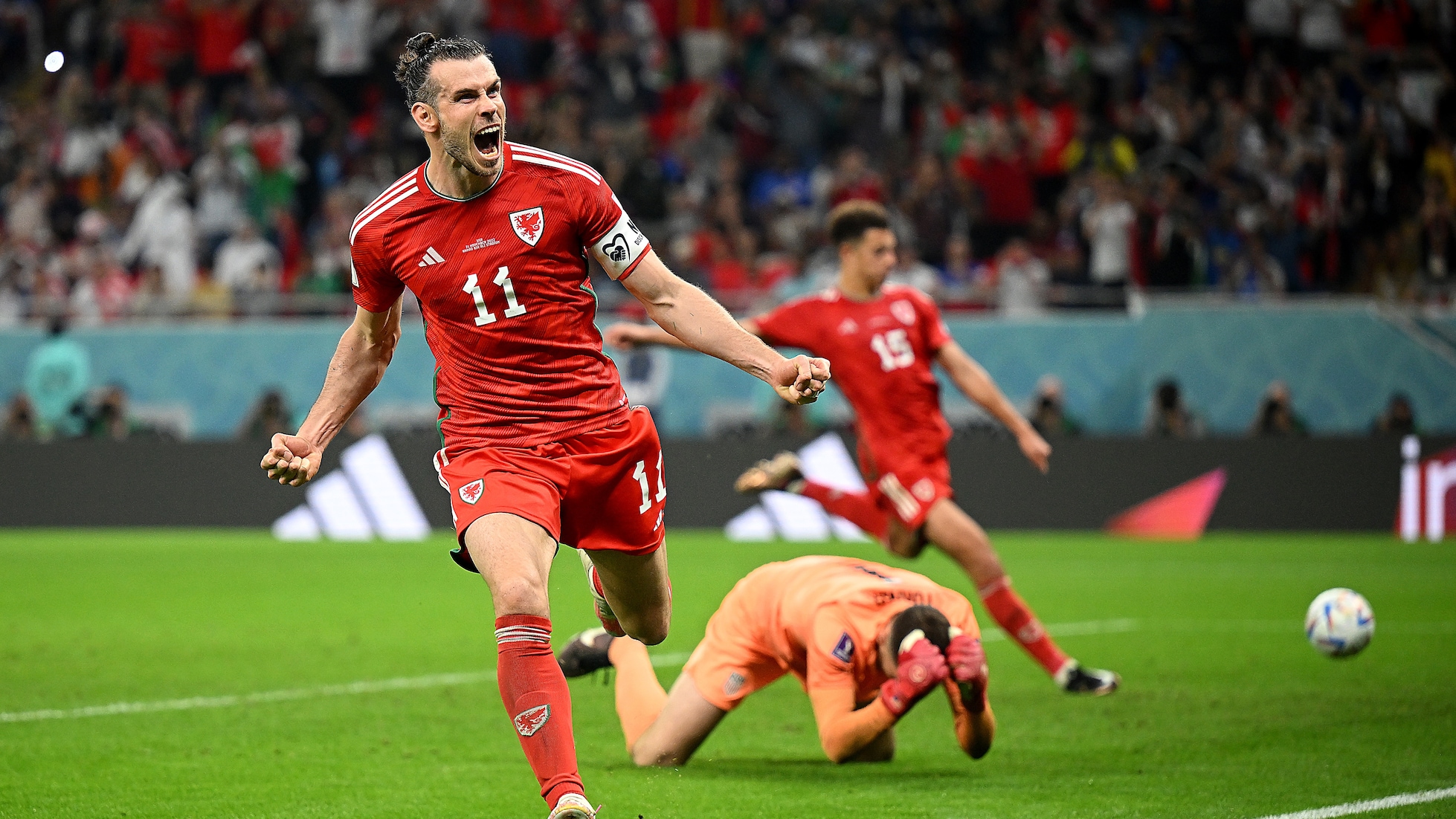 Gareth Bale Goal 82' | USA v Wales | FIFA World Cup Qatar 2022™
