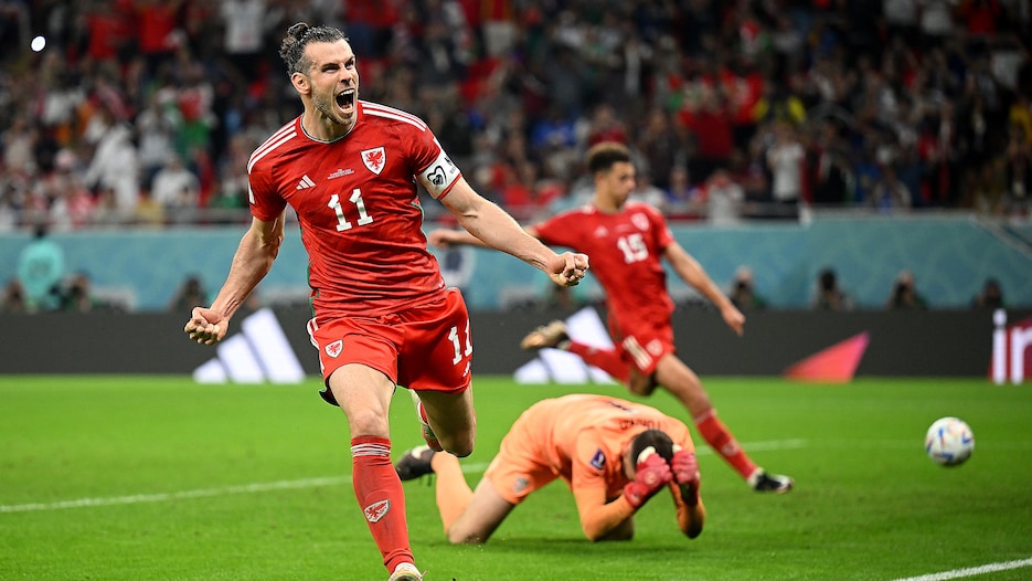 Gol de Gareth Bale aos 82' | Estados Unidos - País de Gales | Copa do Mundo FIFA de 2022, no Qatar