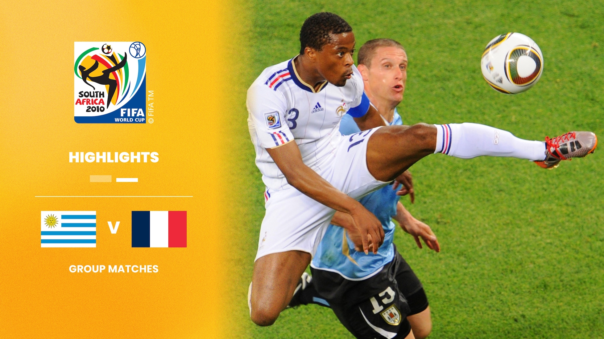 Uruguai x França | Grupo A | Copa do Mundo da FIFA África do Sul 2010™ | Melhores momentos