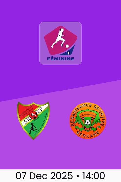 Raja Ait Iazza v RSB Berkane | D1 Women's Championship 2025-26