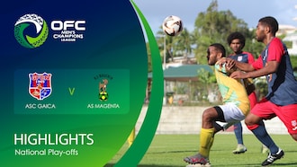 ASC Gaica vs AS Magenta | OFC Men’s Champions League National Play-offs | Highlights