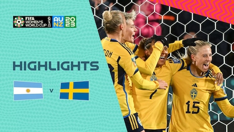 Argentina v Sweden | Group G | FIFA Women's World Cup Australia & New Zealand 2023™ | Highlights (No Commentary)