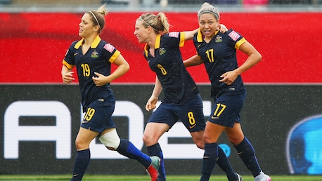 Le but de Kyah Simon 79' | Brésil - Australie | Coupe du Monde Féminine de la FIFA, Canada 2015™