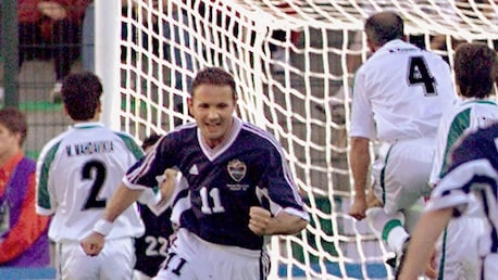 Das Eigentor von Siniša Mihajlović 72' | Deutschland - Jugoslawien | FIFA Fussball-Weltmeisterschaft Frankreich 1998™