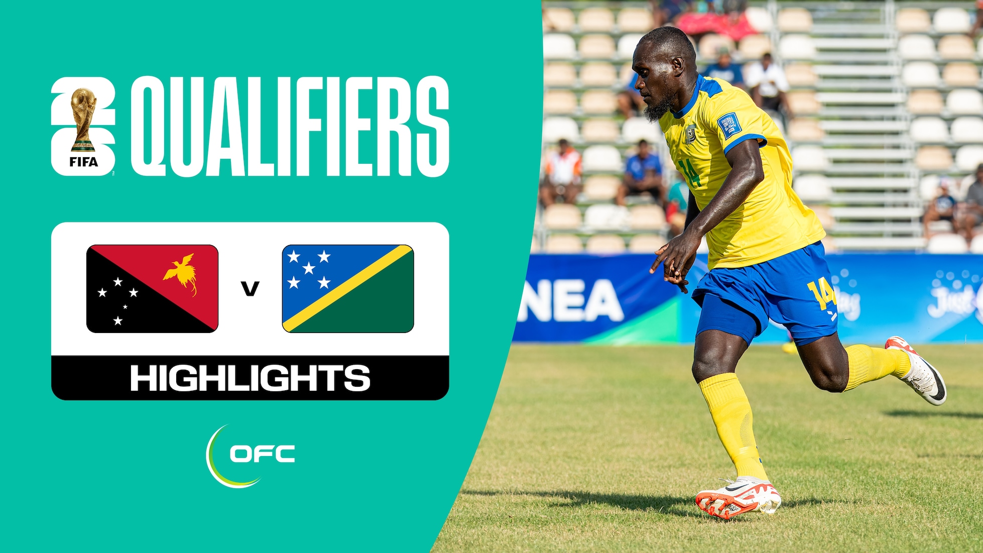Papua New Guinea v Solomon Islands | Group A | Second Round | OFC Qualifiers | FIFA World Cup 26™ | Highlights