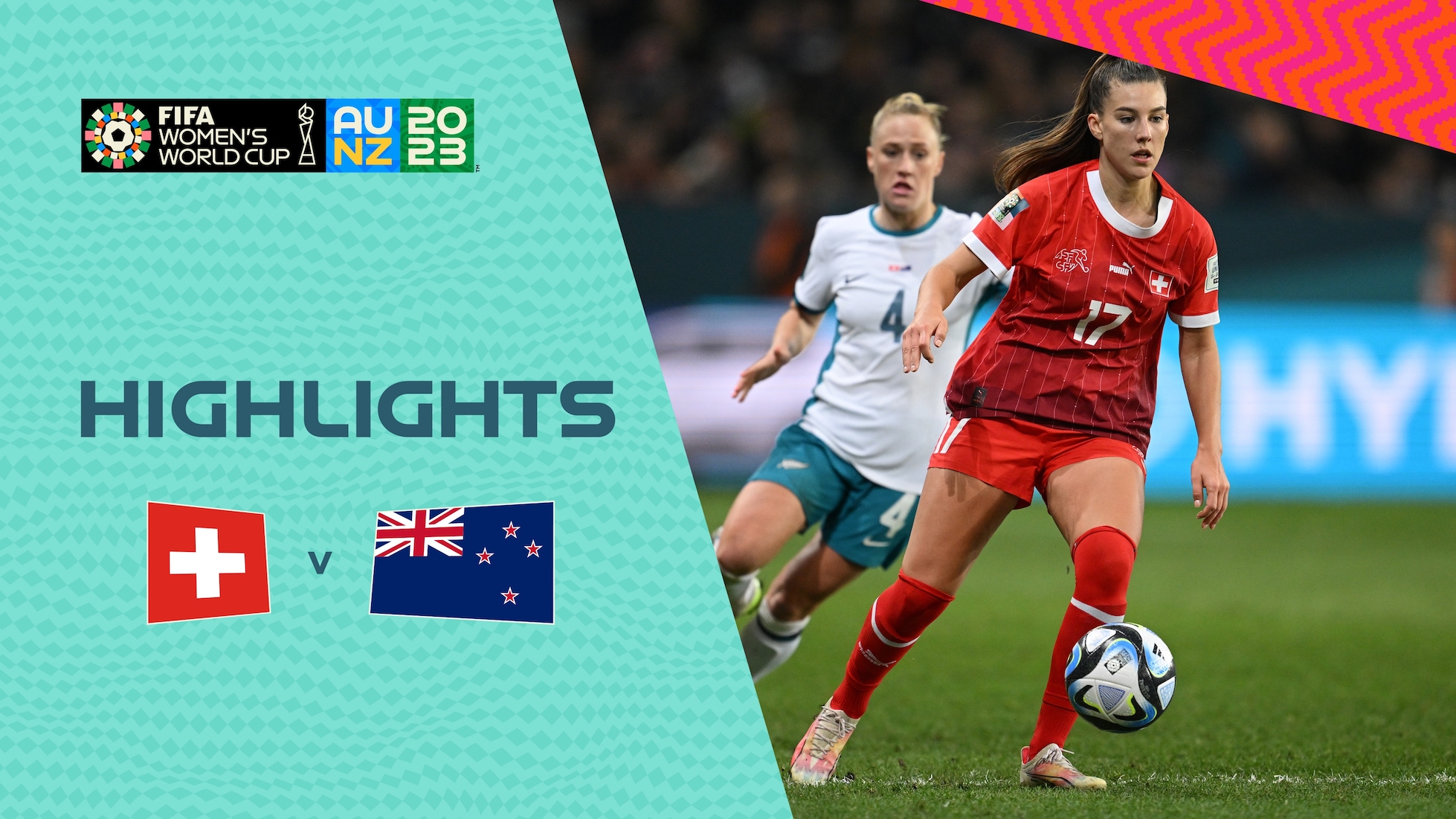 Switzerland v New Zealand | Group A | FIFA Women's World Cup Australia & New Zealand 2023™ | Highlights (No Commentary)