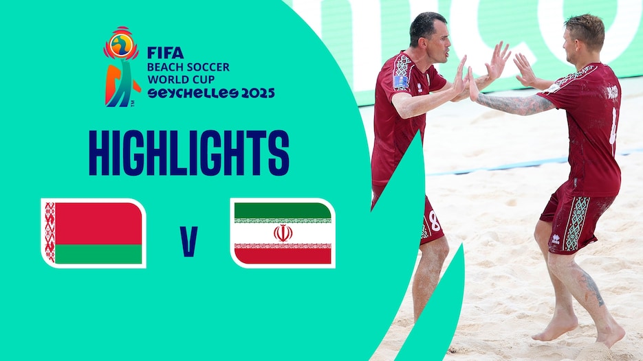 Belarus - RI Iran | Quarts de finale | Coupe du Monde de Beach Soccer de la FIFA, Seychelles 2025™ | Résumé vidéo