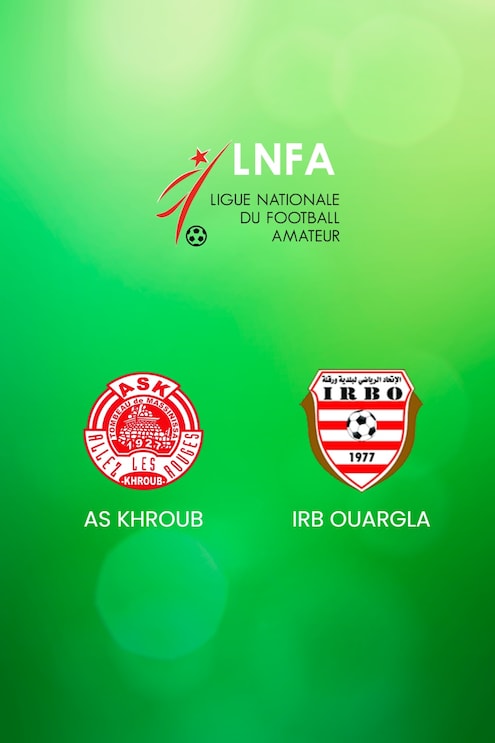 AS Khroub vs IRB Ouargla | Ligue 2 2024/25 | Argelia | Partido completo